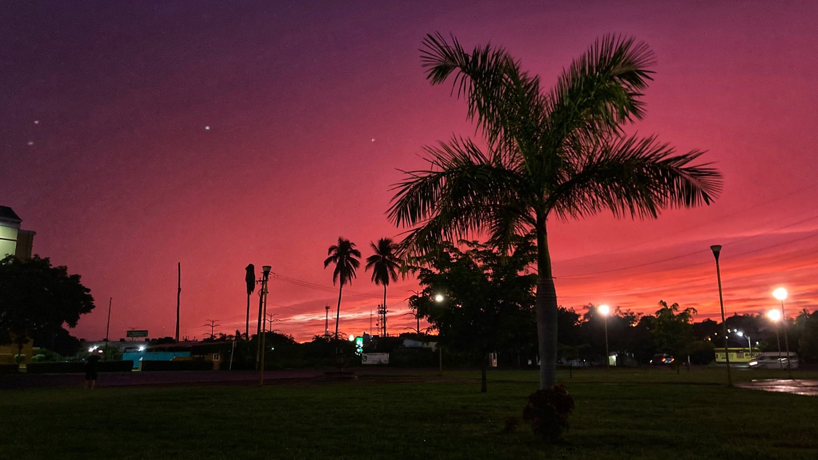 Michoacán, México, antes del huracán. Foto: @webcamsdemexico