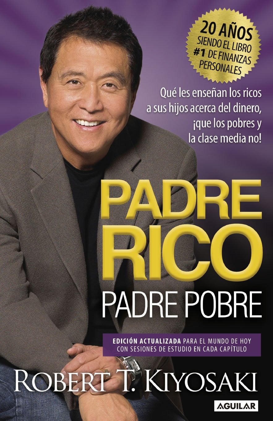 "Padre rico, padre pobre" es el libro número 1 en Finanzas. Foto: Internet