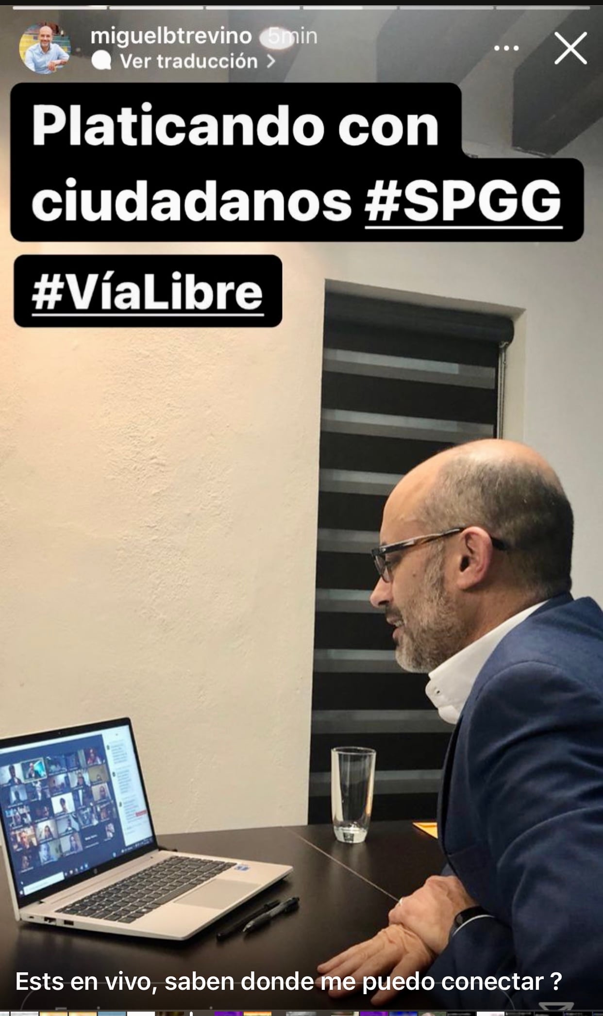 La gente pregunte y pregunte y en el portal del que presume Miguel nadie responde. Pura pose. Foto DETONA.