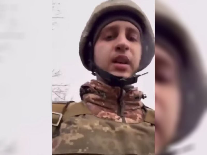"Estamos bajo intenso bombardeo, mamá, papá, los amo": soldado ucraniano