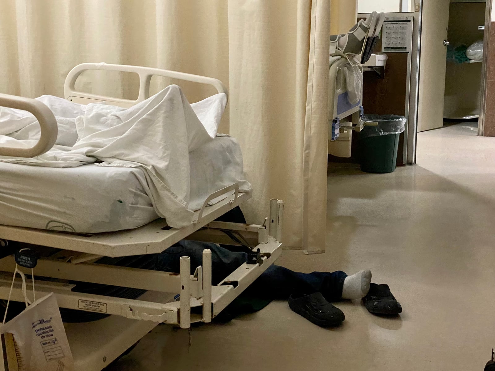 Fotos tomadas por DETONA en Clínicas del IMSS en noviembre 2021. 