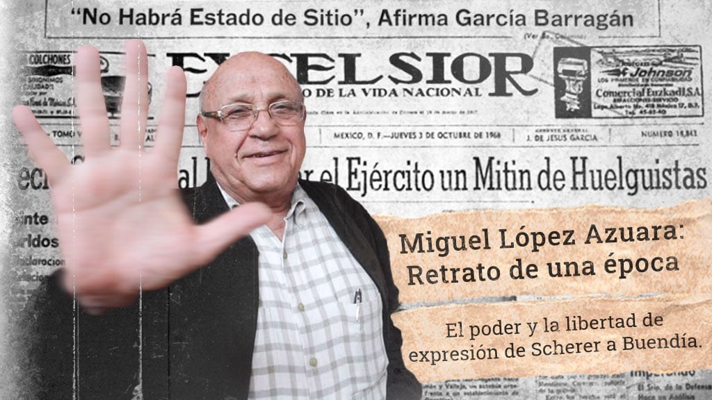 Hasta luego, Enrique López Azuara. Foto archivos Excélsior.