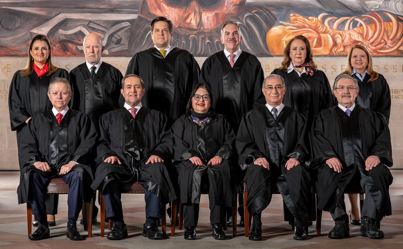 Ministros de la Suprema Corte de Justicia de la Nación. Foto SCJN.