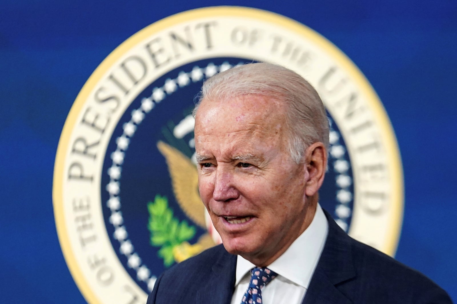 Joe Biden, evidencia señales de cansancio.