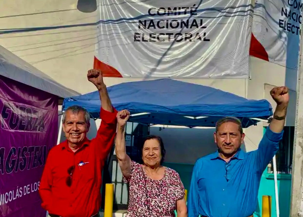 Los maestros Abel Villarreal, Lucilda Pérez Salazar e Ignacio Orozco se oponen a las corruptelas de Juan José Gutiérrez Reynosa, actual secretario general de la Sección 50 del SNTE.