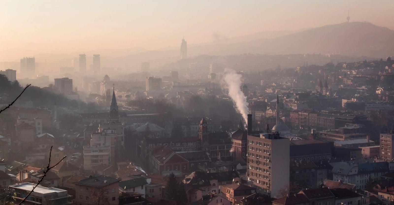 Sarajevo en Bosnia-Herzegovina, entre las 10 ciudades más contaminadas del mundo.