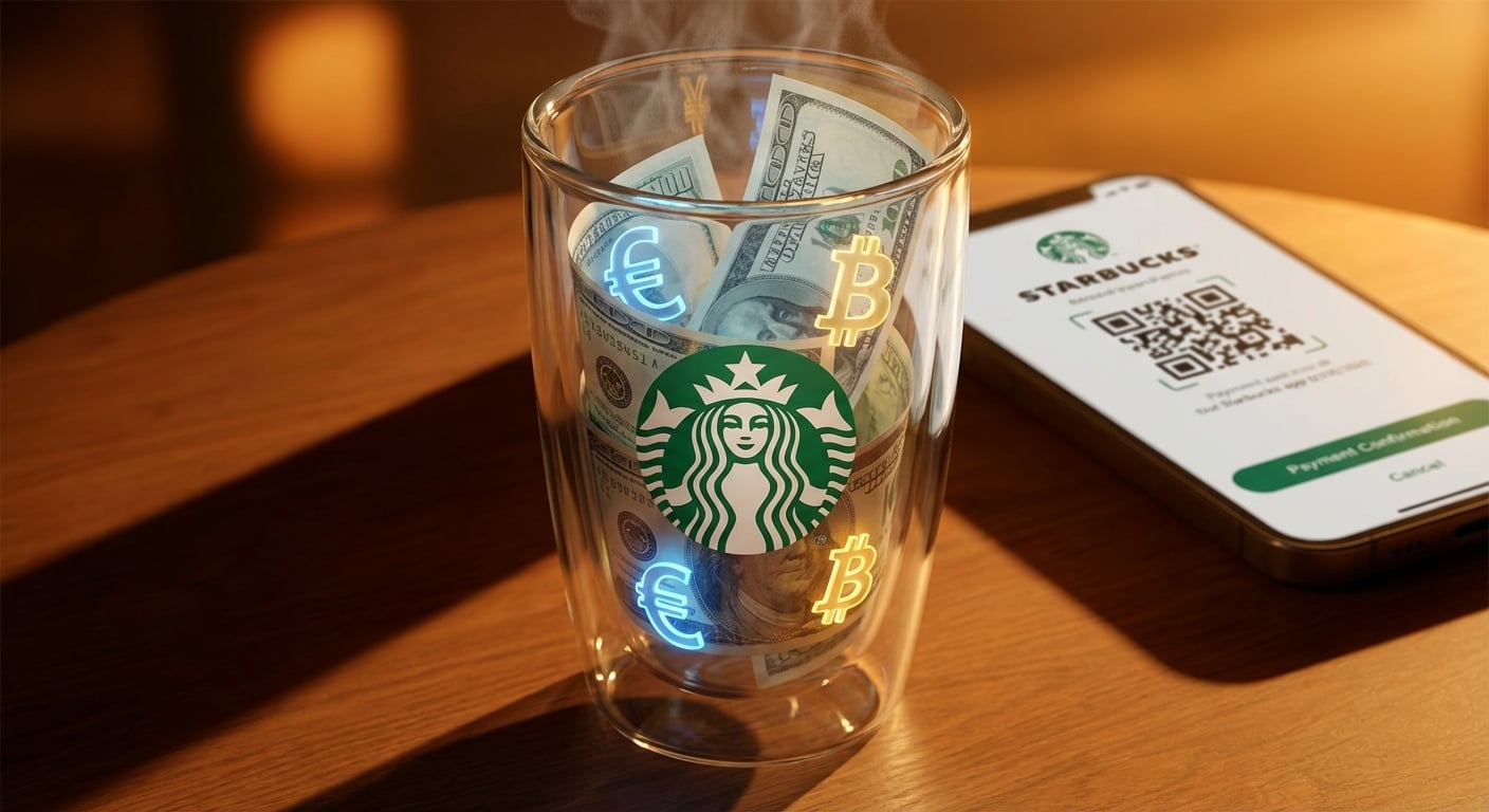La aplicación de Starbucks maneja miles de millones como un sistema bancario privado no regulado, donde el dinero de los clientes se convierte en crédito digital sin protección.