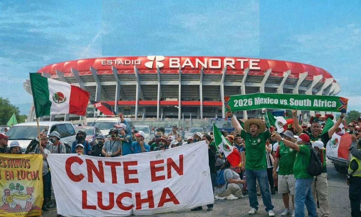 CNTE amenaza con realizar paro durante el Mundial 2026