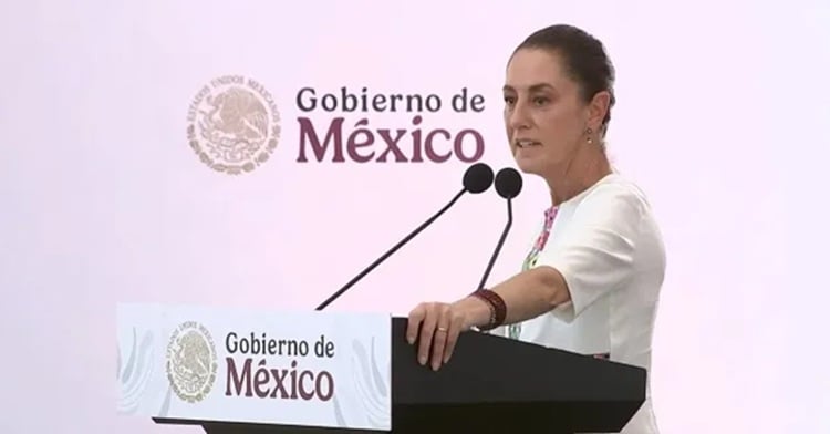 Claudia Sheinbaum en Palenque