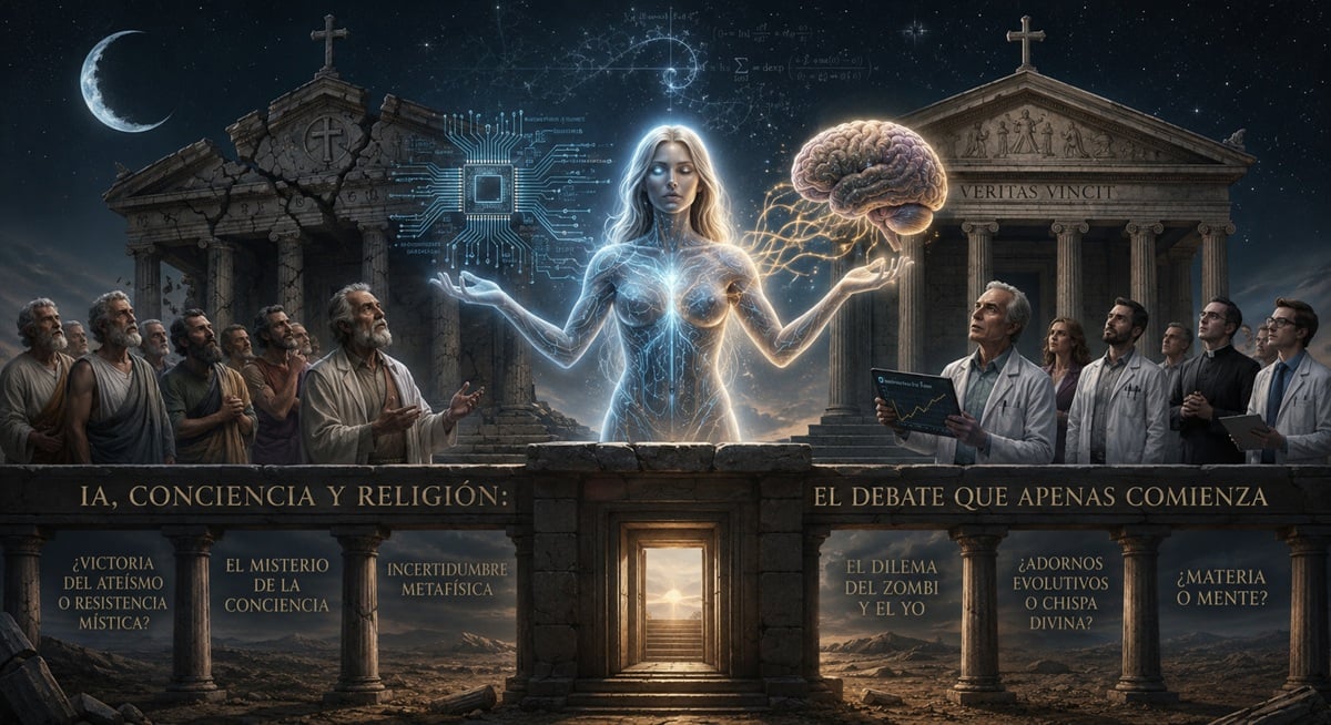 IA, conciencia y religión, el debate que apenas comienza