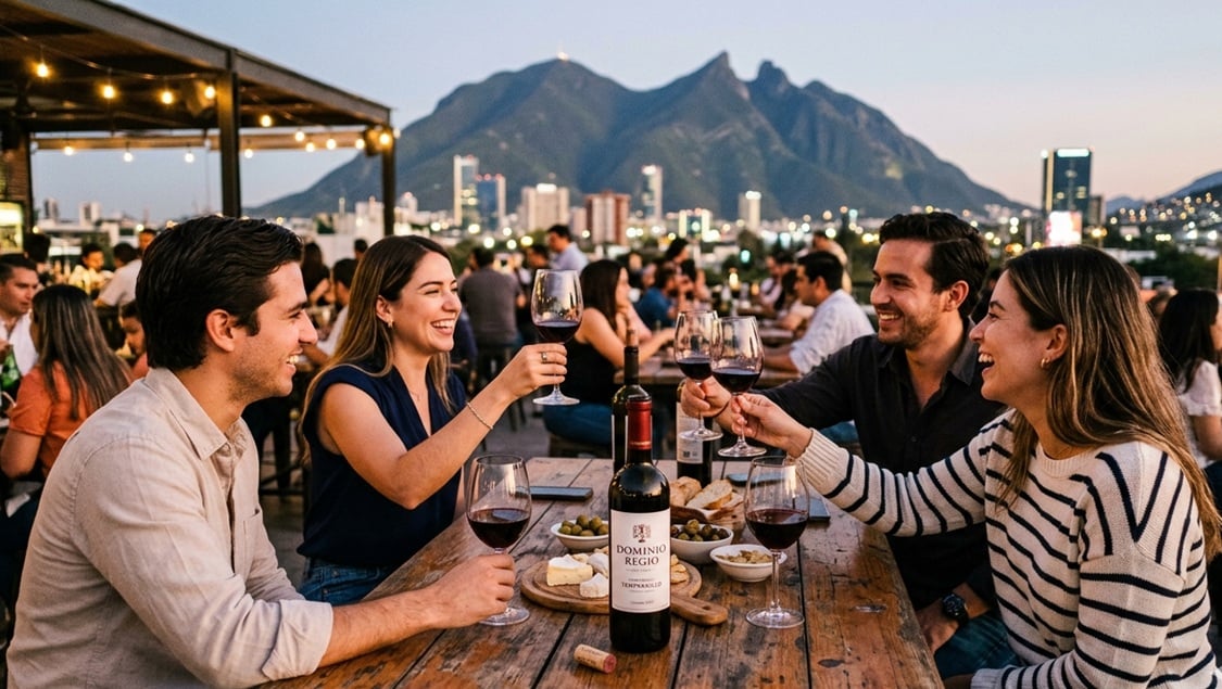 Atardeceres regios que maridan a la perfección, no es solo vino, es el nuevo clásico de la ciudad.