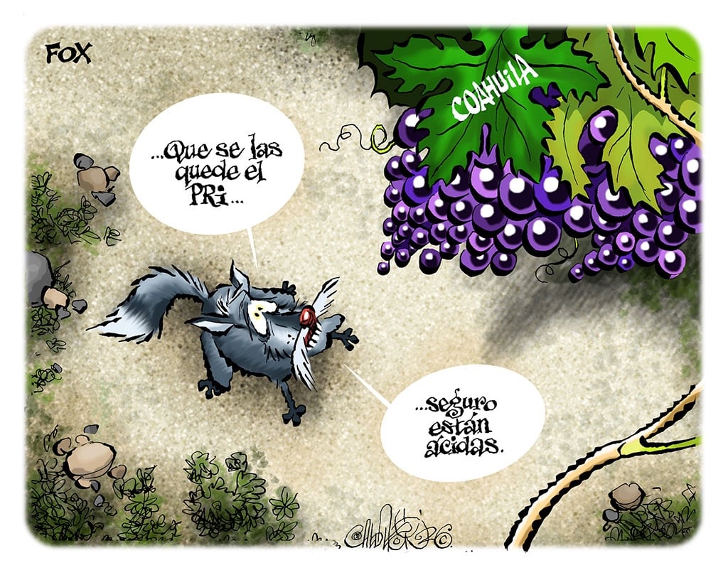 El inefable, detestable e infumable Vicente Fox, metiendo su cuchara en Coahuila, tras la goleada 16-0 que le recetó el PRI a Morena. Calderón DETONA® aquí.