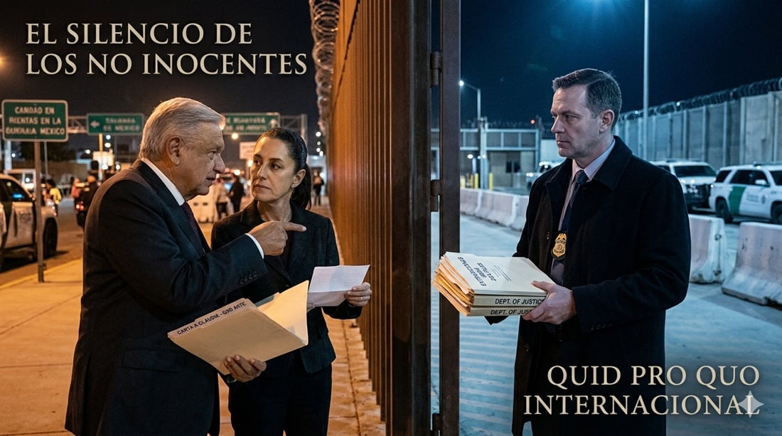 La carta de Amlo a Sheinbaum