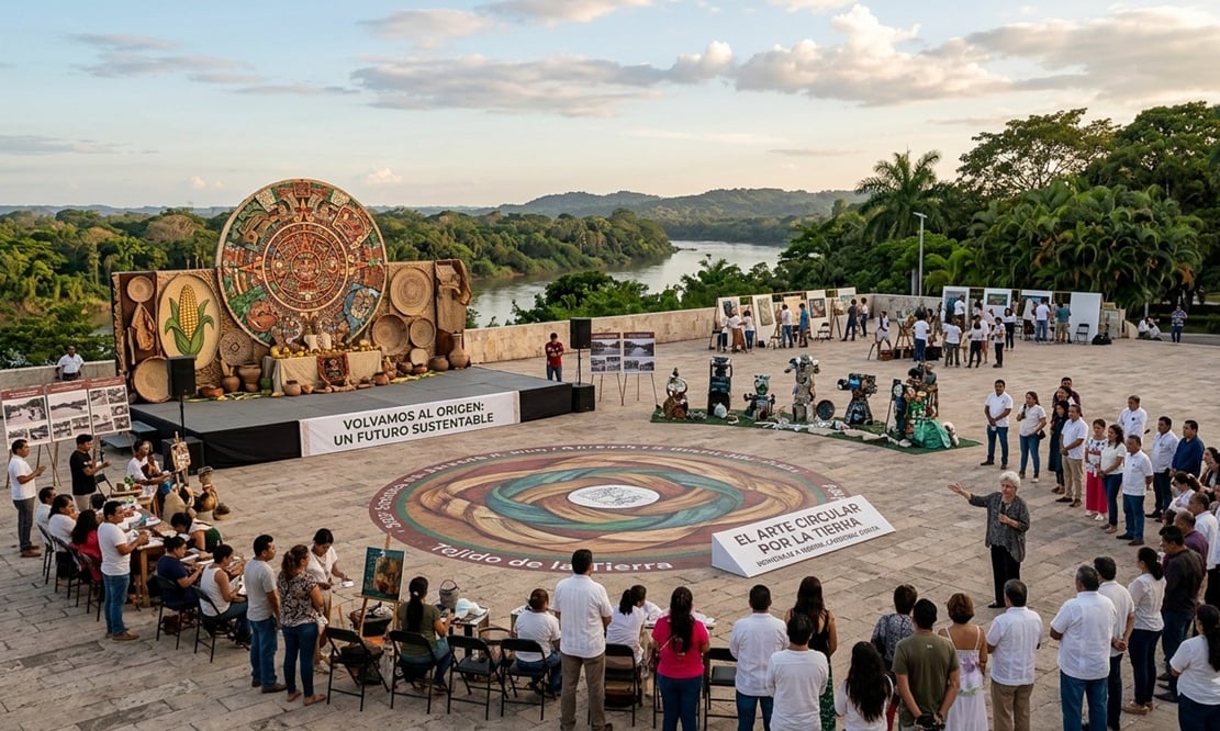 El arte circular por la tierra