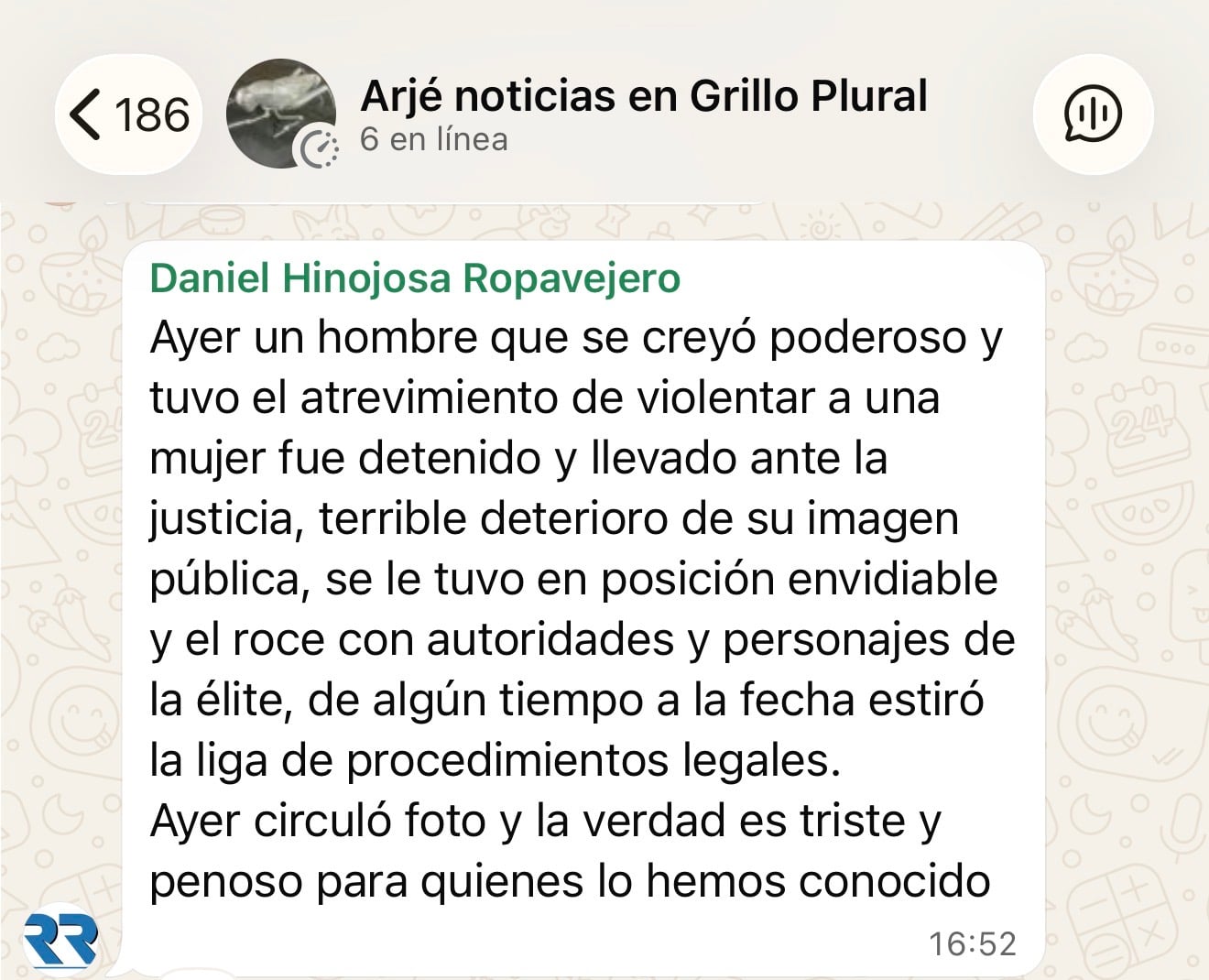 ¿Qué le falta a este tipo para mencionar el nombre de su señalado? Valor y productos de gallina. En un perverso juego de palabras da a entender aquí lo que le dictó su ama, Sanjuana Martínez y cuando fue confrontado, salió con la chupaleta de que se refería a un funcionario público estatal. Vamos a ver cómo responden los dos cuando sean llamados a probar sus dimes y diretes.