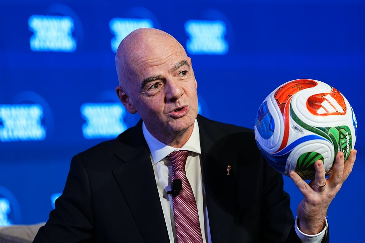 Gianni Infantino, presidente de la FIFA.