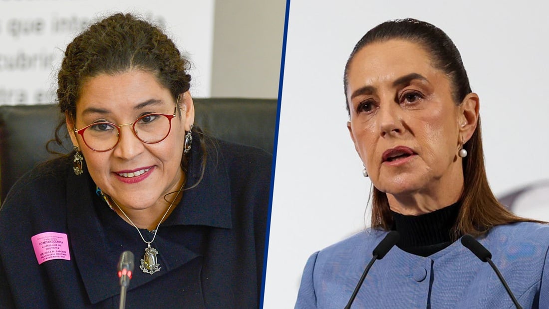 Lenia Batres y Claudia Sheinbaum