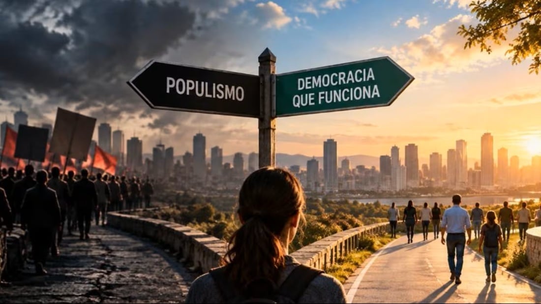 Populismo y la democracia que funciona. Foto: Javier Treviño