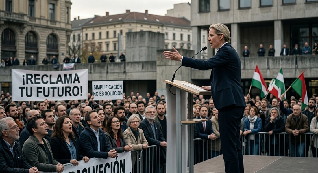 Líder alemana Alice Weidel