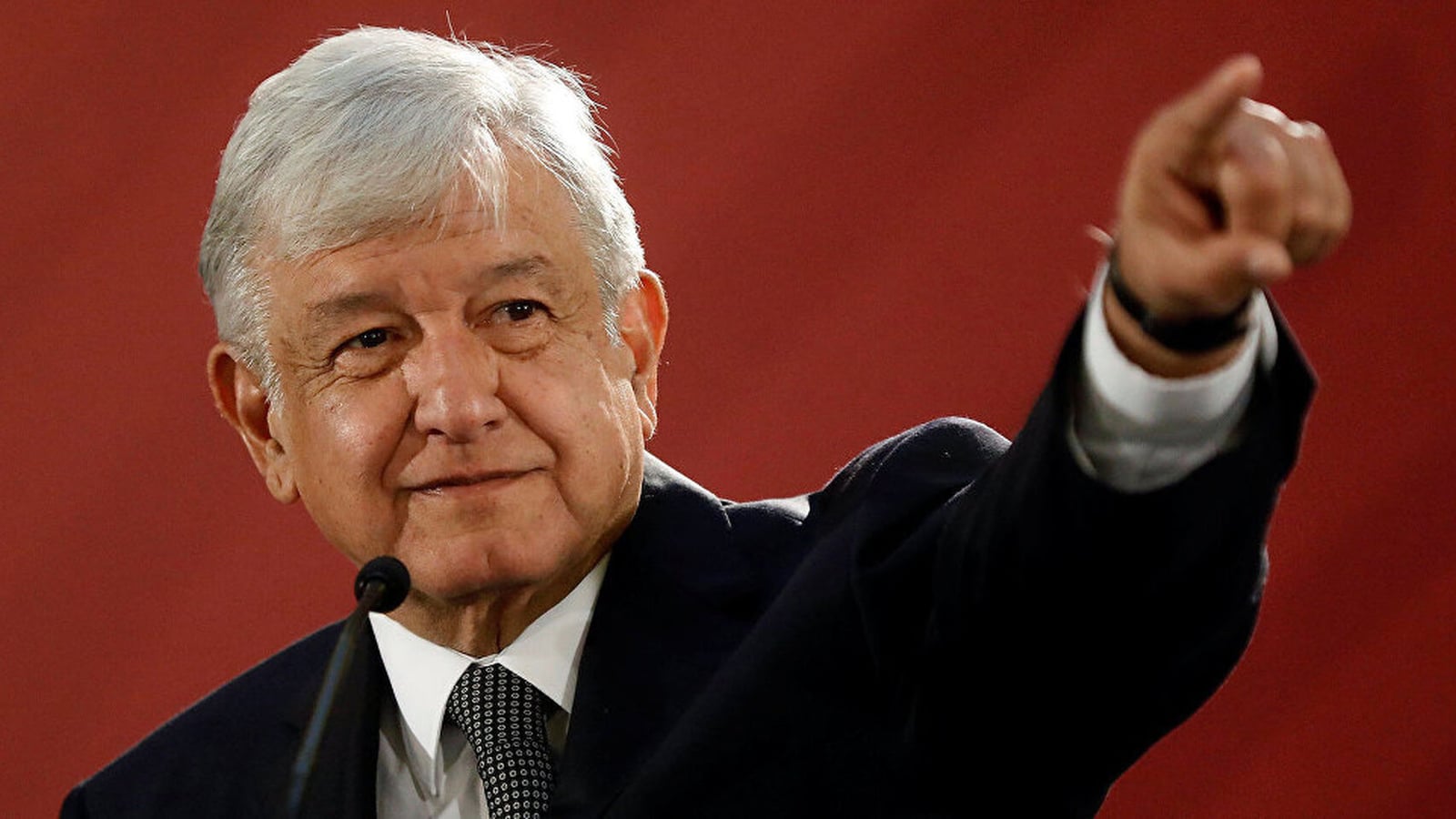 Nada puede contenerlo, y él lo sabe y lo celebra. Foto: Presidencia de México.