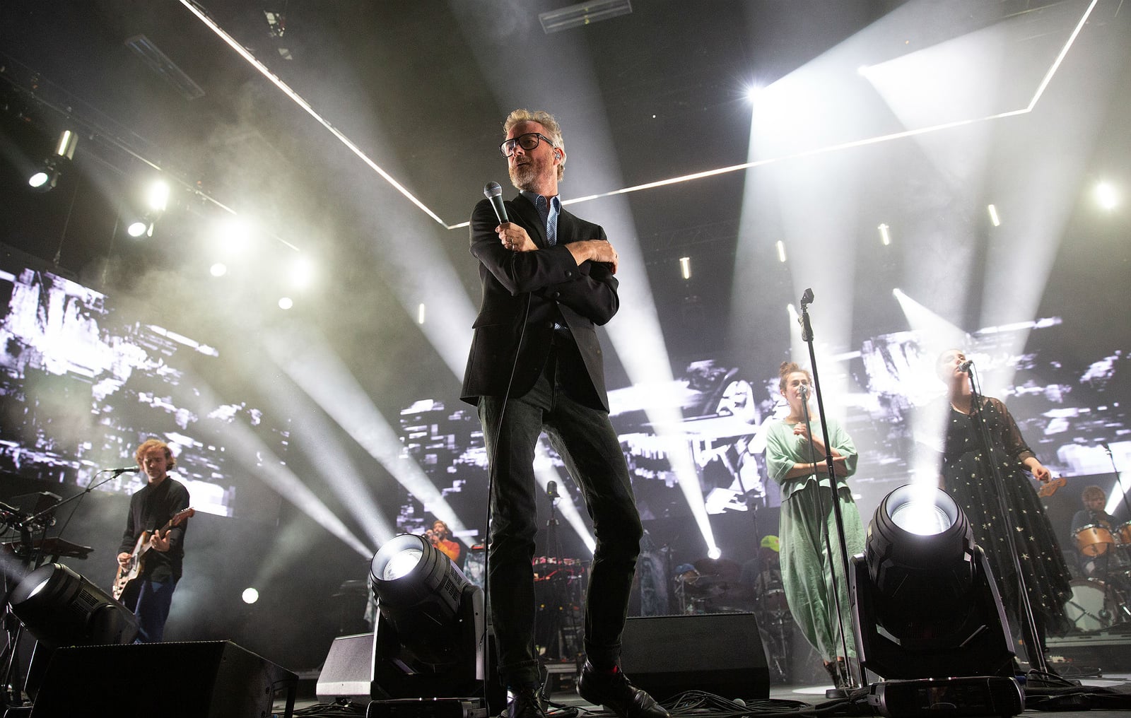 The National en vivo en el Brighton Center en Brighton, Inglaterra. Foto: Burak Cingi / Redferns vía NME