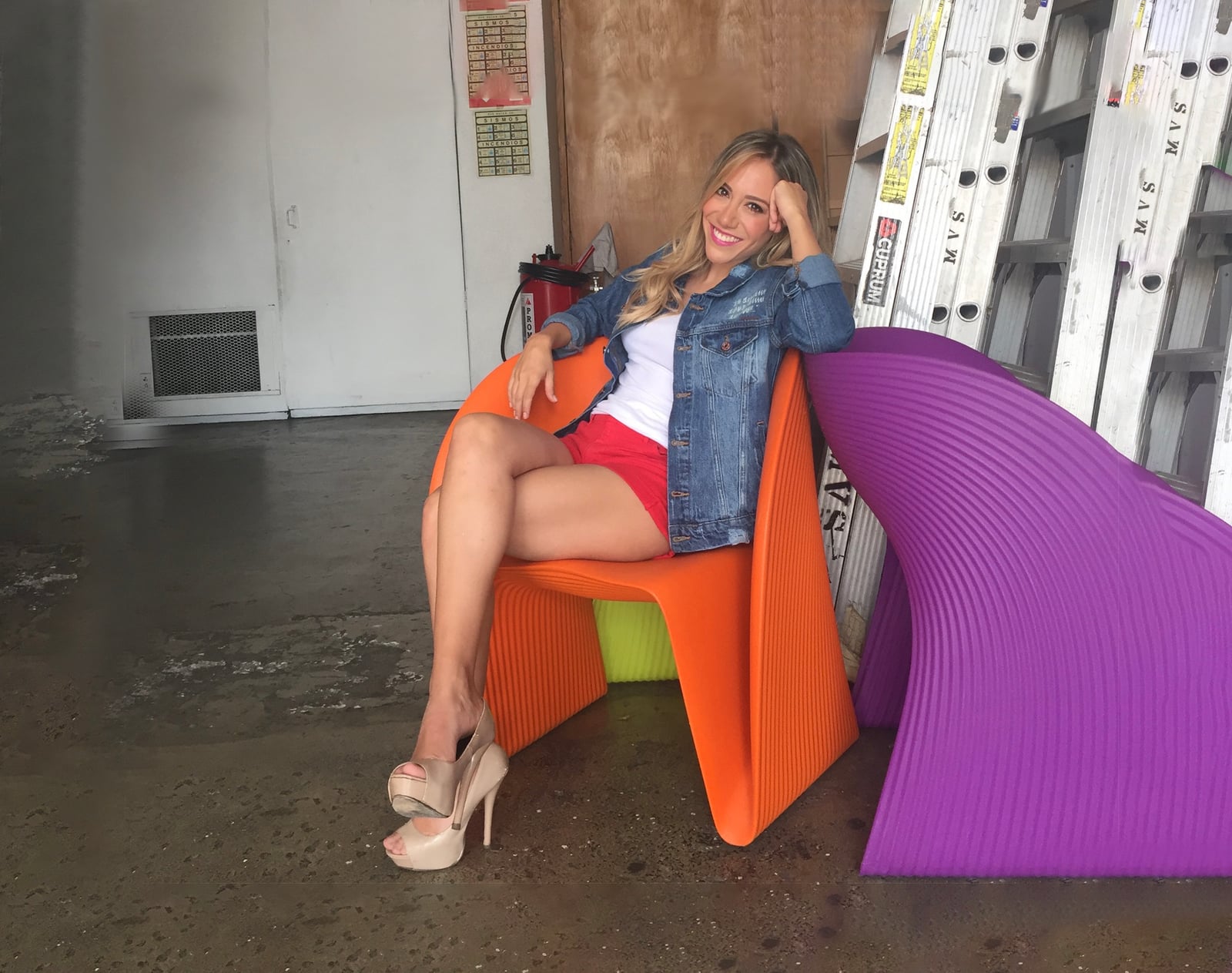 Es originaria de Monterrey, conductora y creadora de contenidos en el área de Espectáculos. Foto: Cortesía Érika González