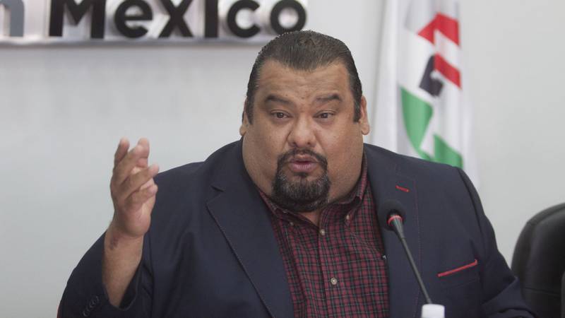 Cuauhtémoc Gutiérrez de la Torre, ex líder del PRI en CDMX acusado de violar a varias mujeres. Foto PRI-CDMX.