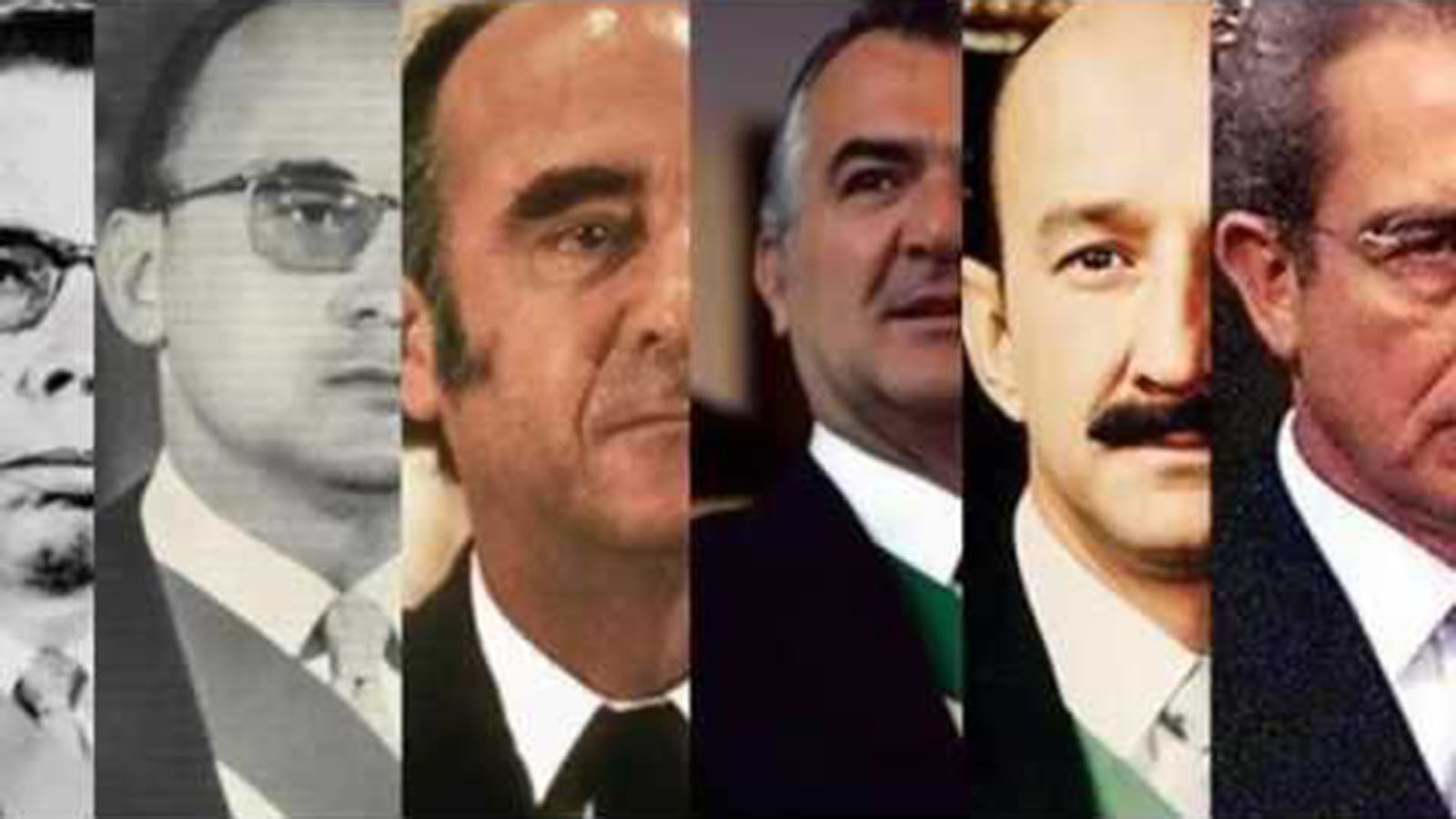 Presidentes priistas. Foto tomada de la red.