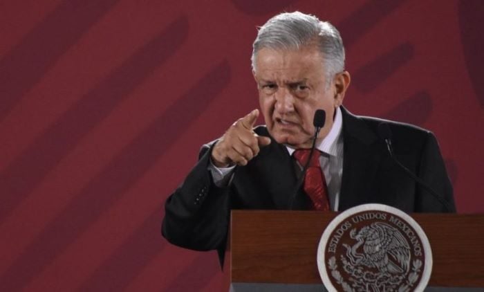 El presidente en contra del aspiracionismo. Foto Presidencia de México.