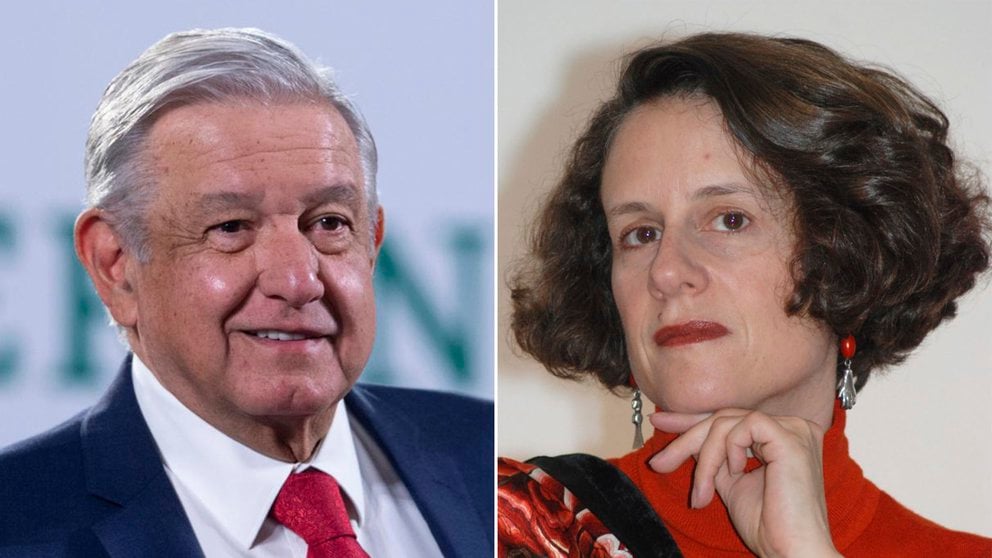 AMLO y Dresser. Foto CUARTOSCURO.