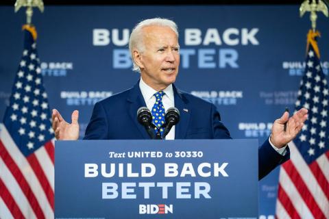 El presidente de EU, Joe Biden, explica a detalle su proyecto de Build Back Better World (B3W). Foto tomada de la red.
