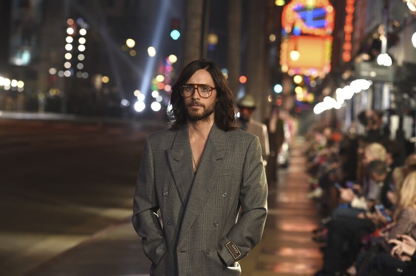 Jared Leto fue una de las estrellas invitadas a participar en la #GucciLoveParade. Foto tomada de la red.
