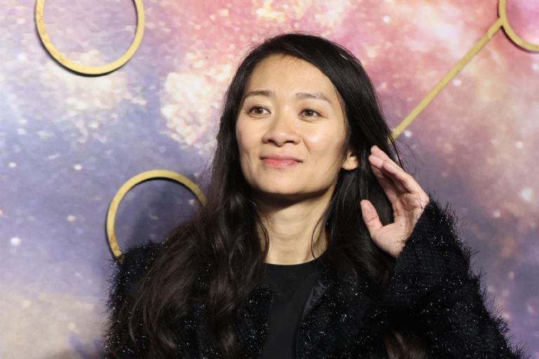 La directora china Chloe Zhao asiste al estreno británico de 'Eternals' en el BFI Max de Londres, Gran Bretaña, el 27 de octubre de 2021. Foto: EFE/EPA/ Vickie Flores