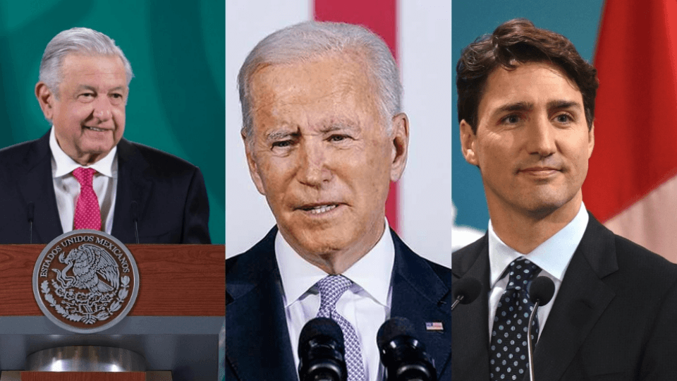 Los tres mandatarios asistirán a la Cumbre de Líderes de América del Norte. Foto: Especial/Abc Noticias