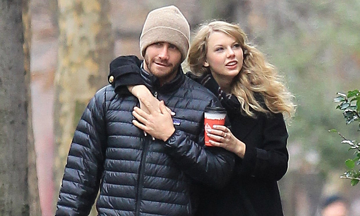 Jake Gyllenhaal y Taylor Swift durante su noviazgo en el 2010. Foto tomada de la red.