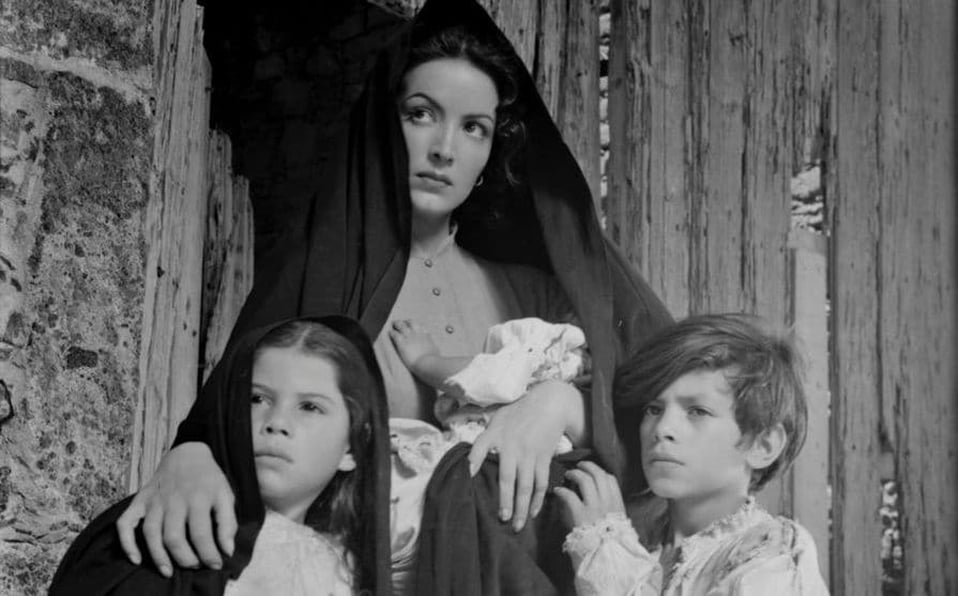 María Félix en "Río Escondido". Foto Cineteca Nacional.