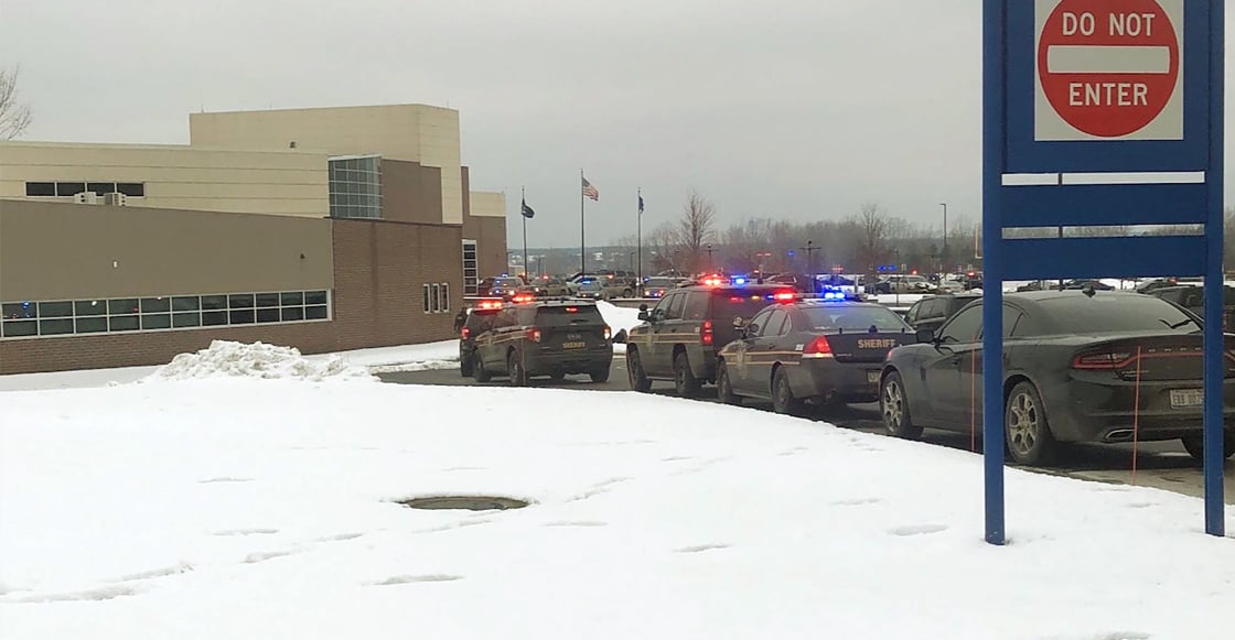 El tiroteo en Michigan dejó tres muertos y seis heridos. Foto: Sopitas