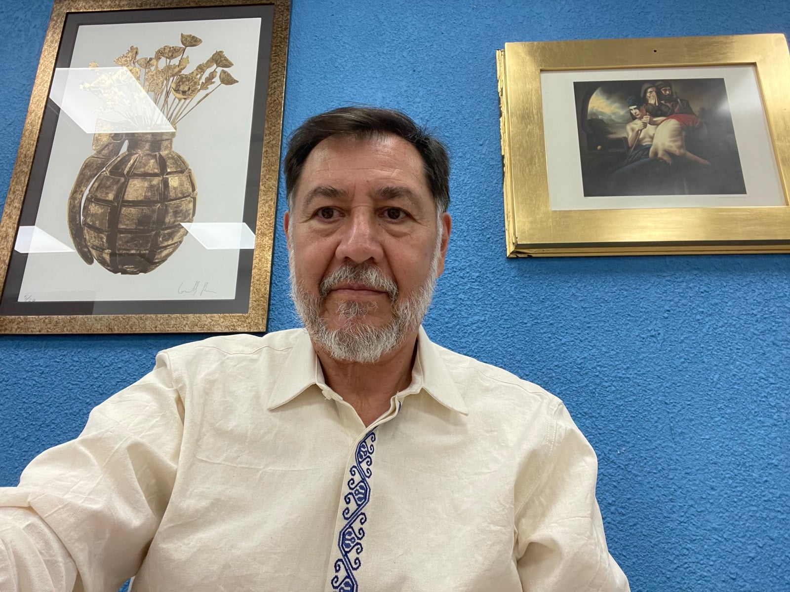Fernández Noroña publica que será candidato presidencial en el 2024