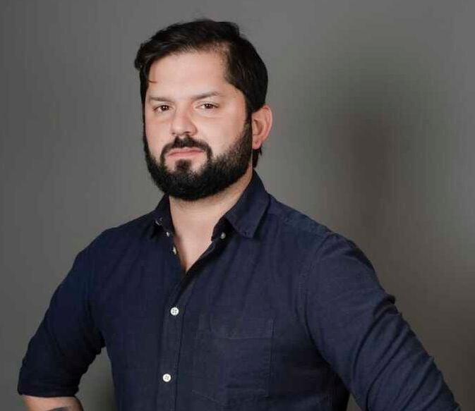 Gabriel Boric, el nuevo e indiscutible presidente de Chile. Foto tomada de la red.