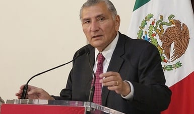 Adán Augusto, titular de Segob. Foto: Segob.