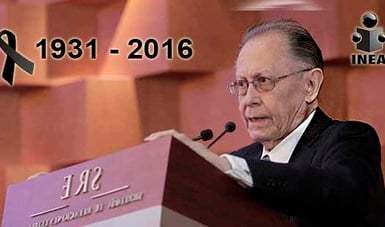 Fernando Solana Morales. Foto INEA.