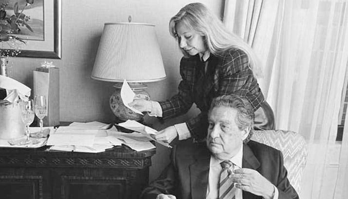 Marie Jo y Octavio Paz. Foto archivo personal de Octavio Paz.