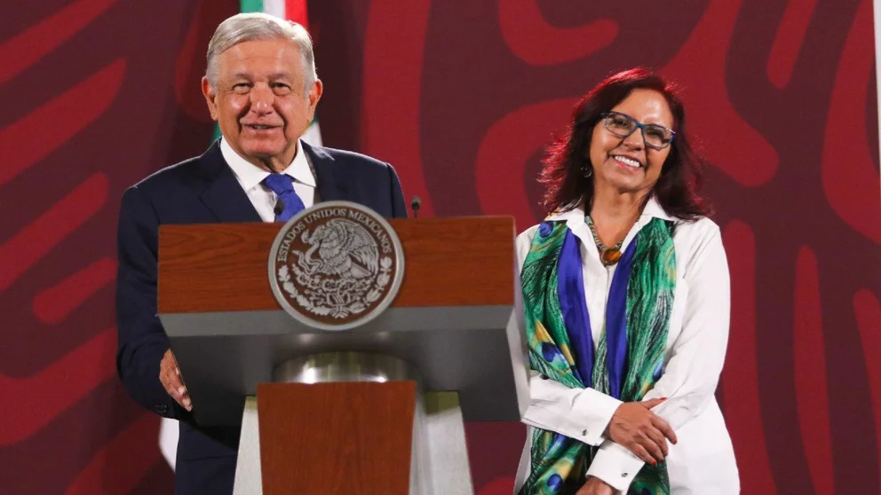 Andrés Manuel & Leticia Ramírez. Gobierno de México.