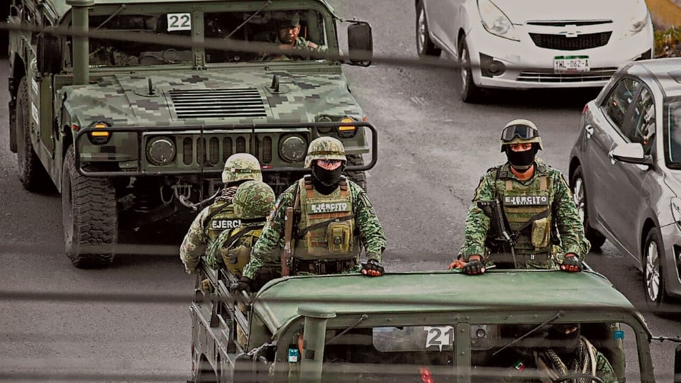 El pasado lunes, 500 elementos de las Fuerzas Armadas llegaron al Estado para fortalecer la estrategia de seguridad. Foto: ABC Noticias.