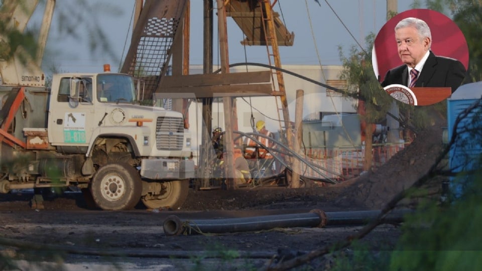 "Hoy es un día decisivo": AMLO sobre rescate de mineros atrapados en Coahuila