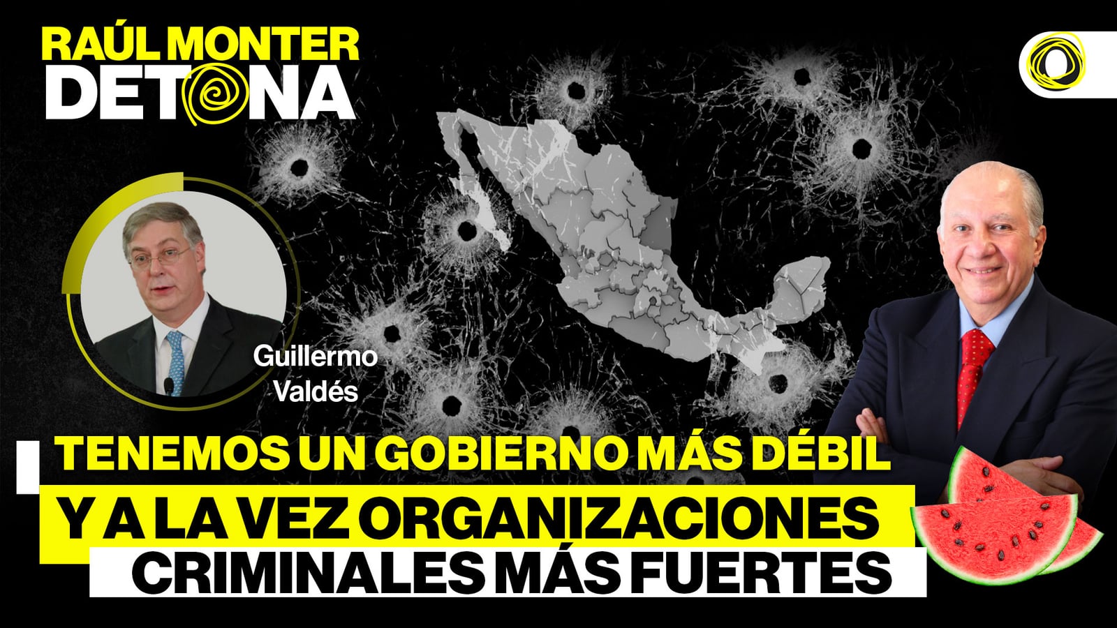 Tenemos un gobierno más débil, y a la vez, organizaciones criminales más fuertes