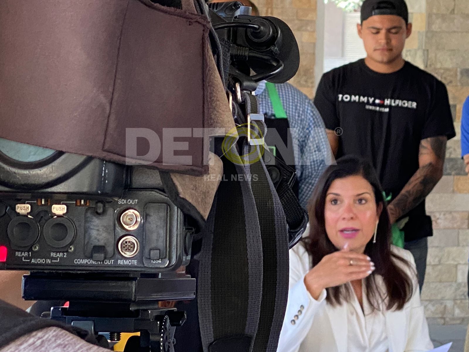 Lorenia Canavati realizó una encuesta telefónica para medir su popularidad, una semana después de la rueda de prensa de la auto nombrada "Comisión Centrito". Foto por DETONA.
