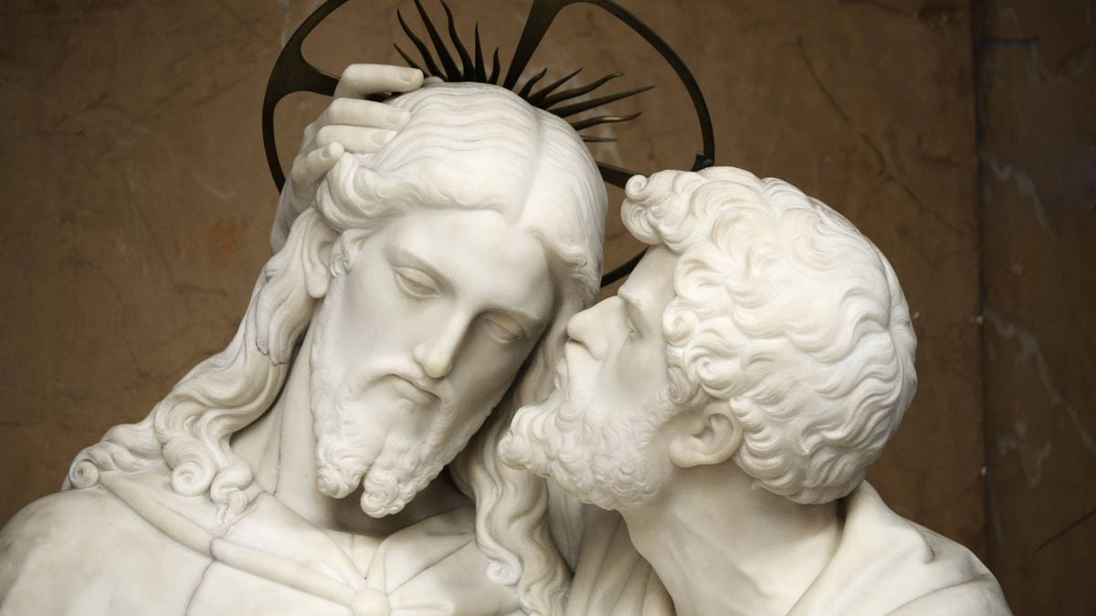 La traición de Judas. Foto tomada de la red.