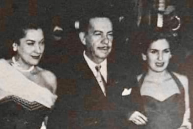 Celia González, Raúl Baillères Chávez y una de sus hijas. Foto proporcionada por Alberto Baillères Gual.