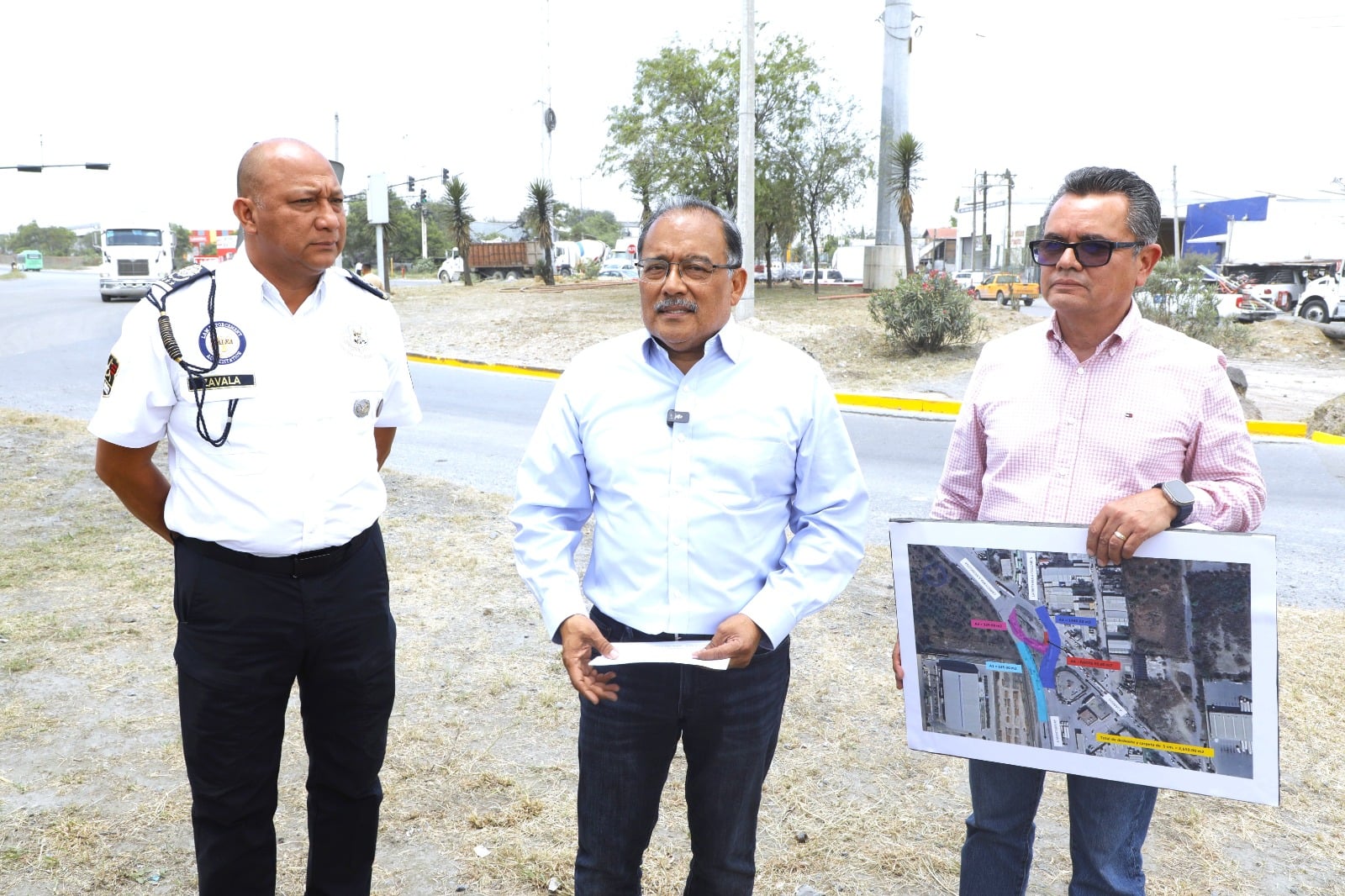 Avanza modernización del distribuidor vial triángulo norte